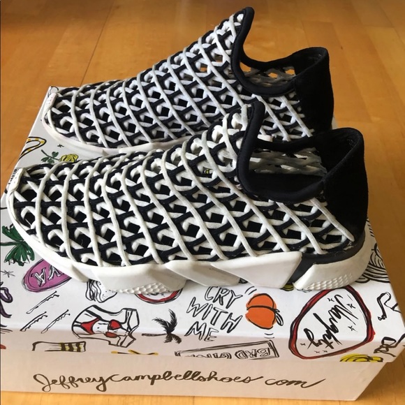 ❗️SOLD❗️Jeffrey Campbell Gza Woven Slip-On - Picture 2 of 8